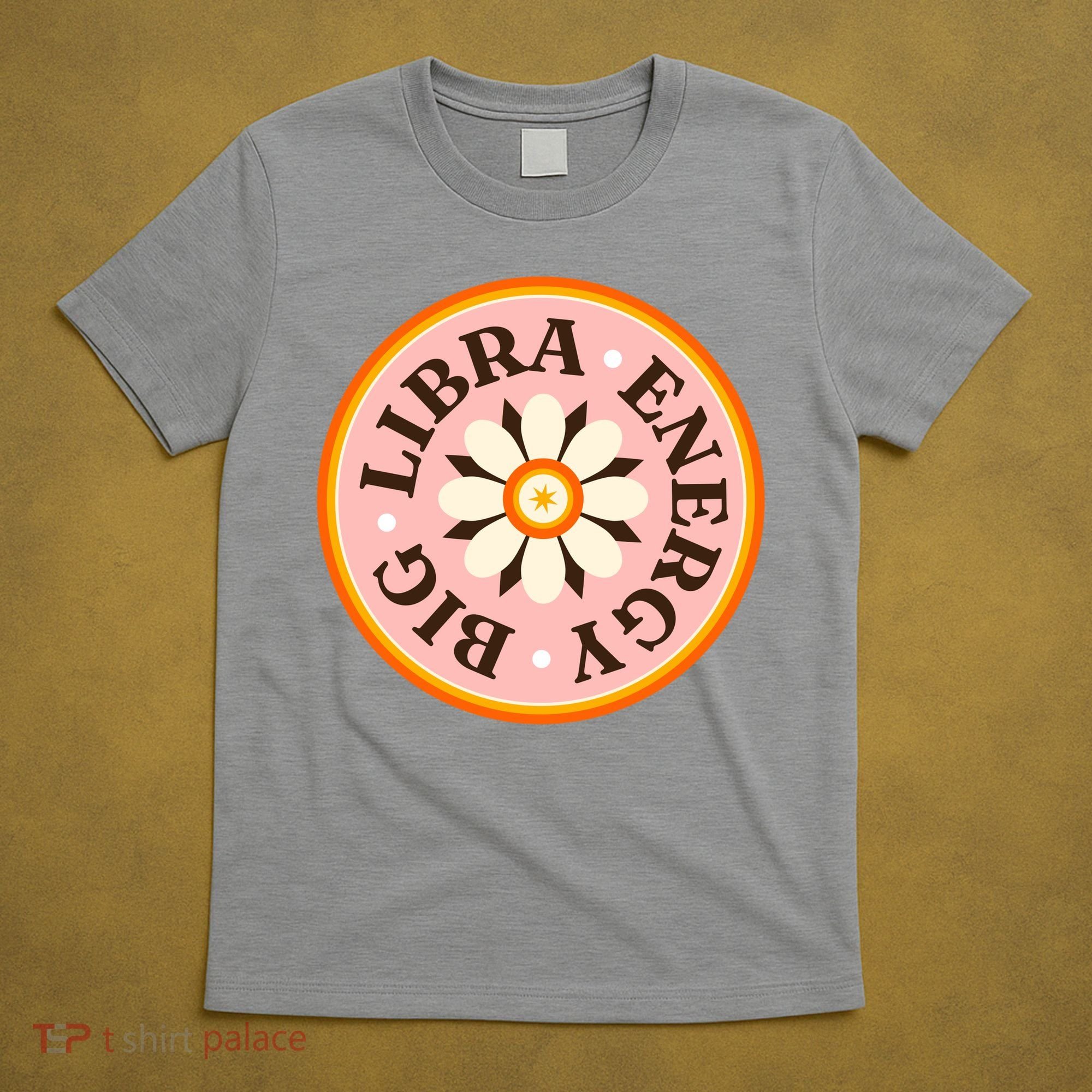 Big Libra Energy Zodiac Birthday T-Shirt