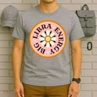 Big Libra Energy Zodiac Birthday T-Shirt thumb 6