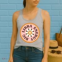 Big Libra Energy Zodiac Birthday Women's Tank Top thumb 2