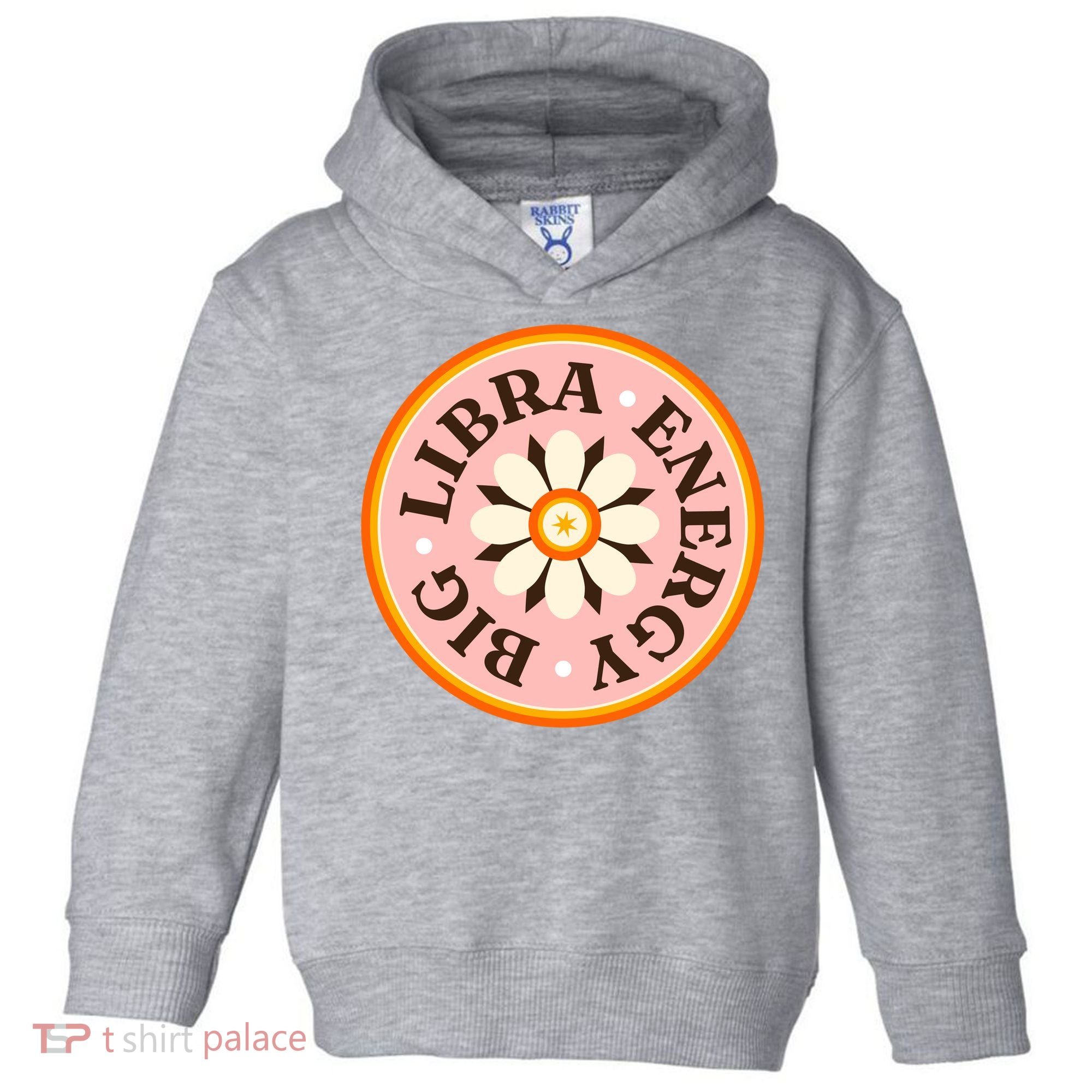 Big Libra Energy Zodiac Birthday Toddler Hoodie