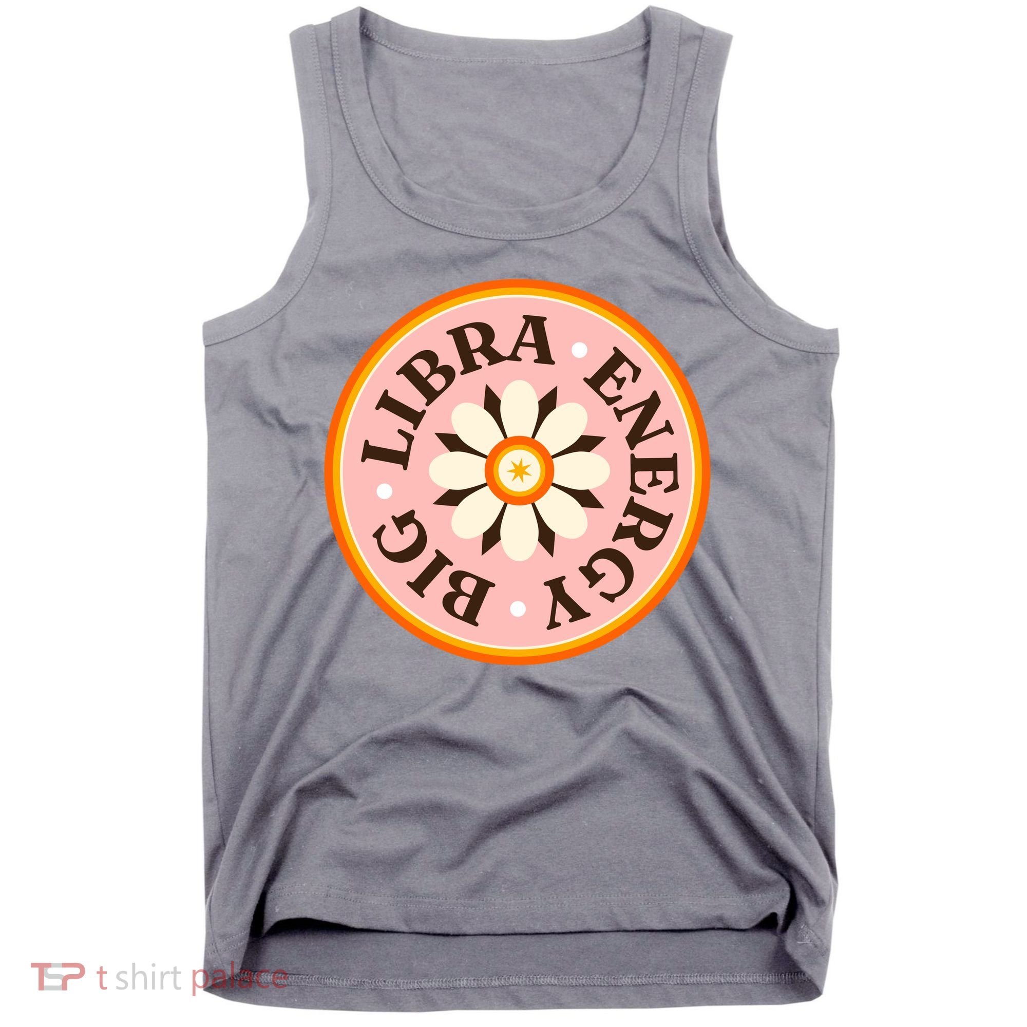 Big Libra Energy Zodiac Birthday Tank Top