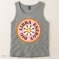 Big Libra Energy Zodiac Birthday Tank Top thumb 2