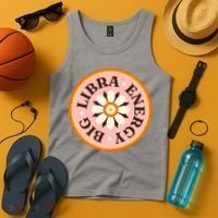 Big Libra Energy Zodiac Birthday Tank Top thumb 4