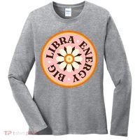 Big Libra Energy Zodiac Birthday Women's Long Sleeve Shirt thumb 0