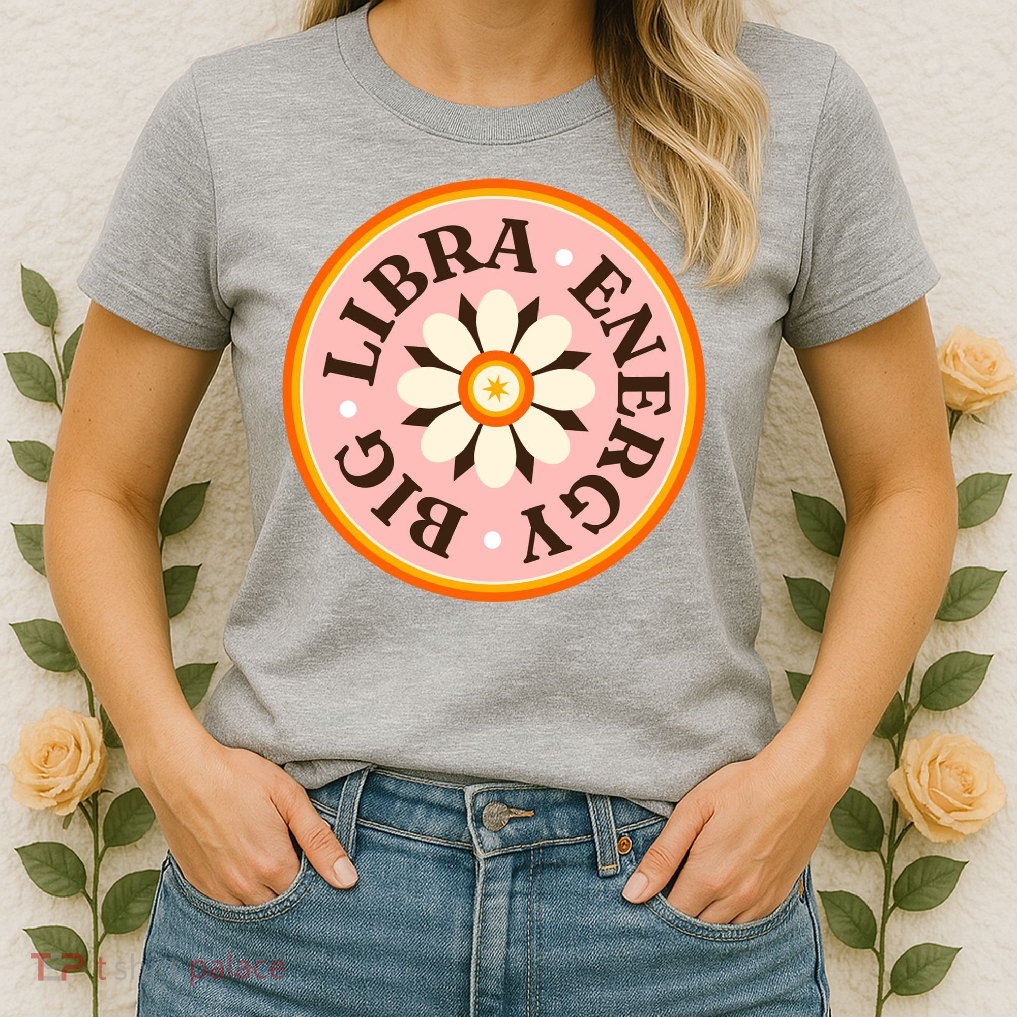 Big Libra Energy Zodiac Birthday Women's T-Shirt
