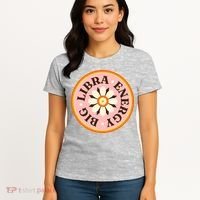 Big Libra Energy Zodiac Birthday Women's T-Shirt thumb 4