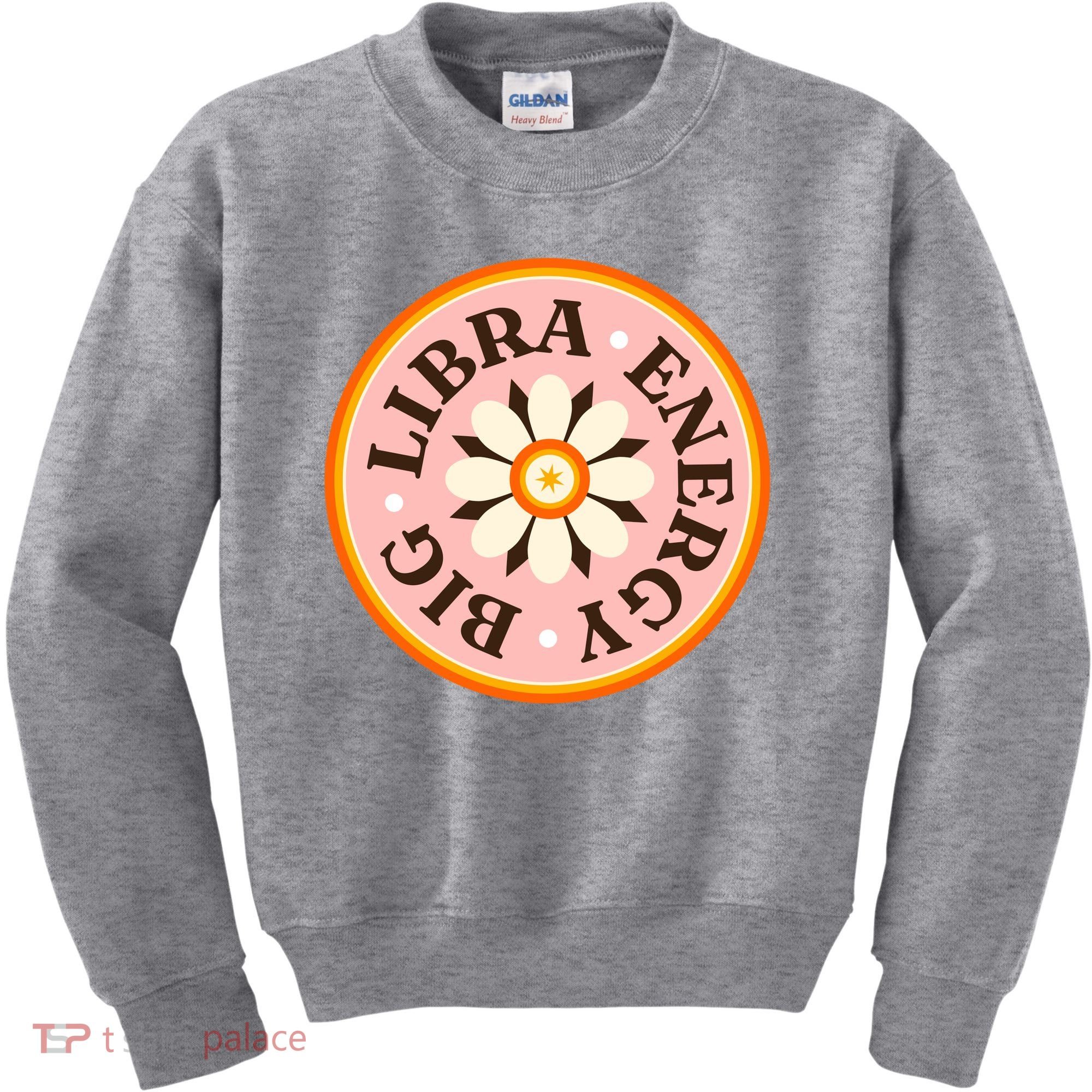 Big Libra Energy Zodiac Birthday Kids Sweatshirt