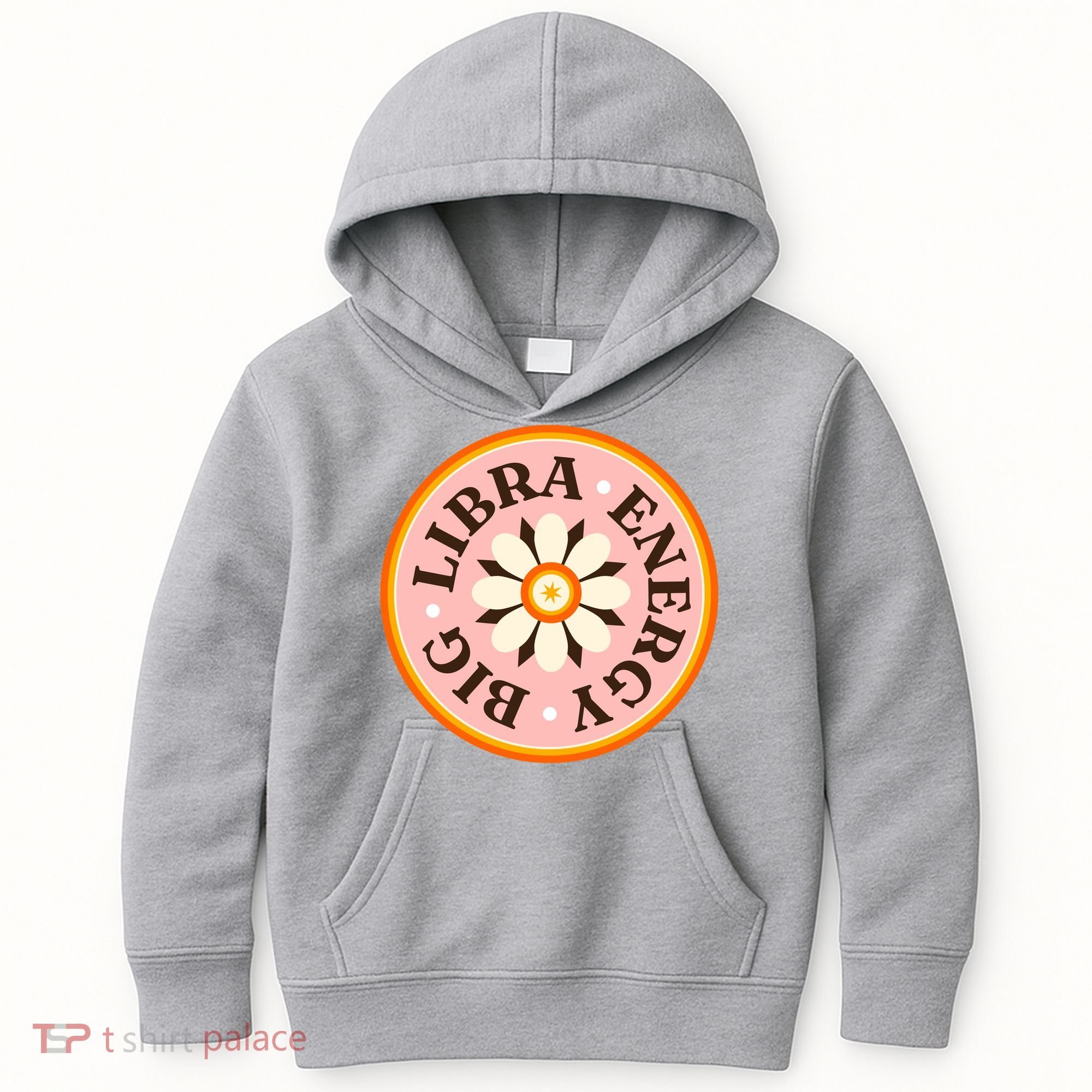 Big Libra Energy Zodiac Birthday Kids Hoodie