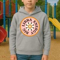 Big Libra Energy Zodiac Birthday Kids Hoodie thumb 2
