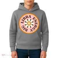 Big Libra Energy Zodiac Birthday Kids Hoodie thumb 4