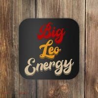 Big Leo Energy Women Horoscope Astrology Coaster thumb 0