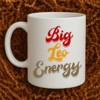 Big Leo Energy Women Horoscope Astrology Coffee Mug thumb 2