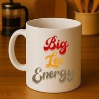 Big Leo Energy Women Horoscope Astrology Coffee Mug thumb 4
