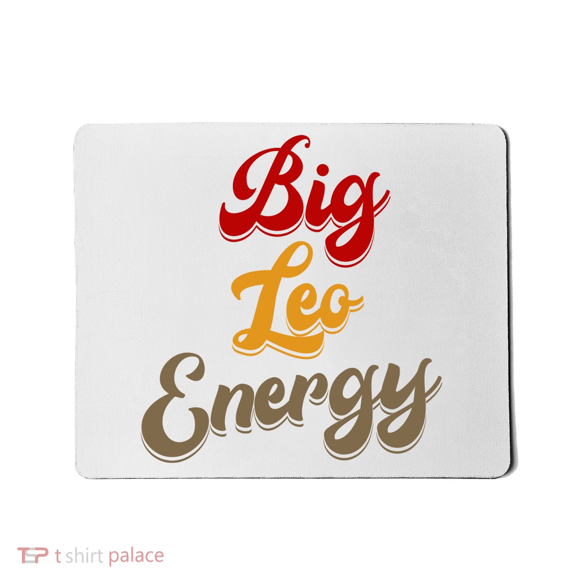 Big Leo Energy Women Horoscope Astrology Mousepad