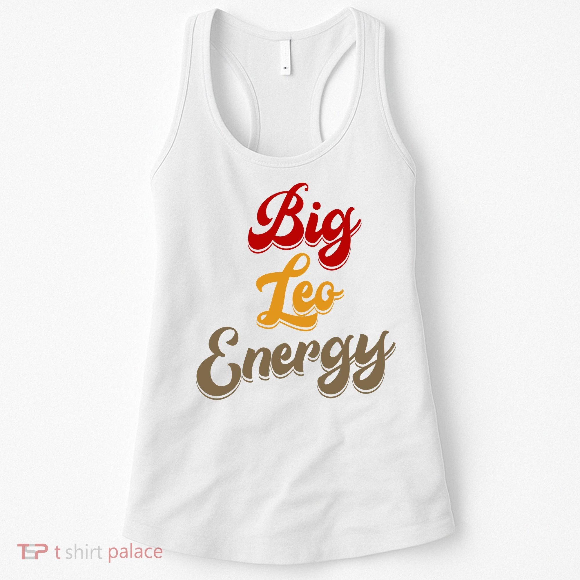 Big Leo Energy Women Horoscope Astrology Women's Tank Top