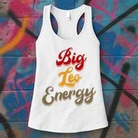 Big Leo Energy Women Horoscope Astrology Women's Tank Top thumb 3