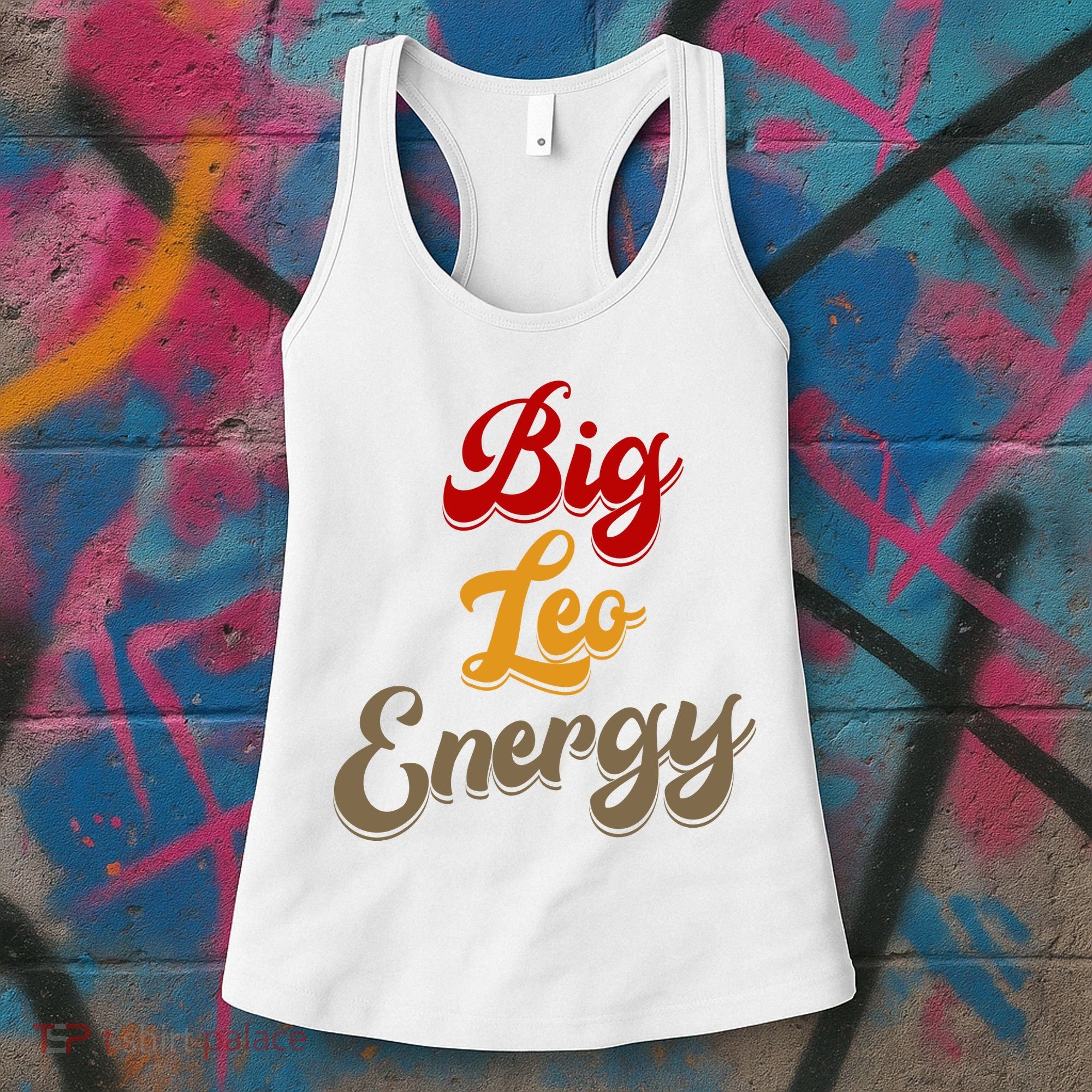 Big Leo Energy Women Horoscope Astrology Women's Tank Top