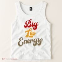 Big Leo Energy Women Horoscope Astrology Tank Top thumb 2