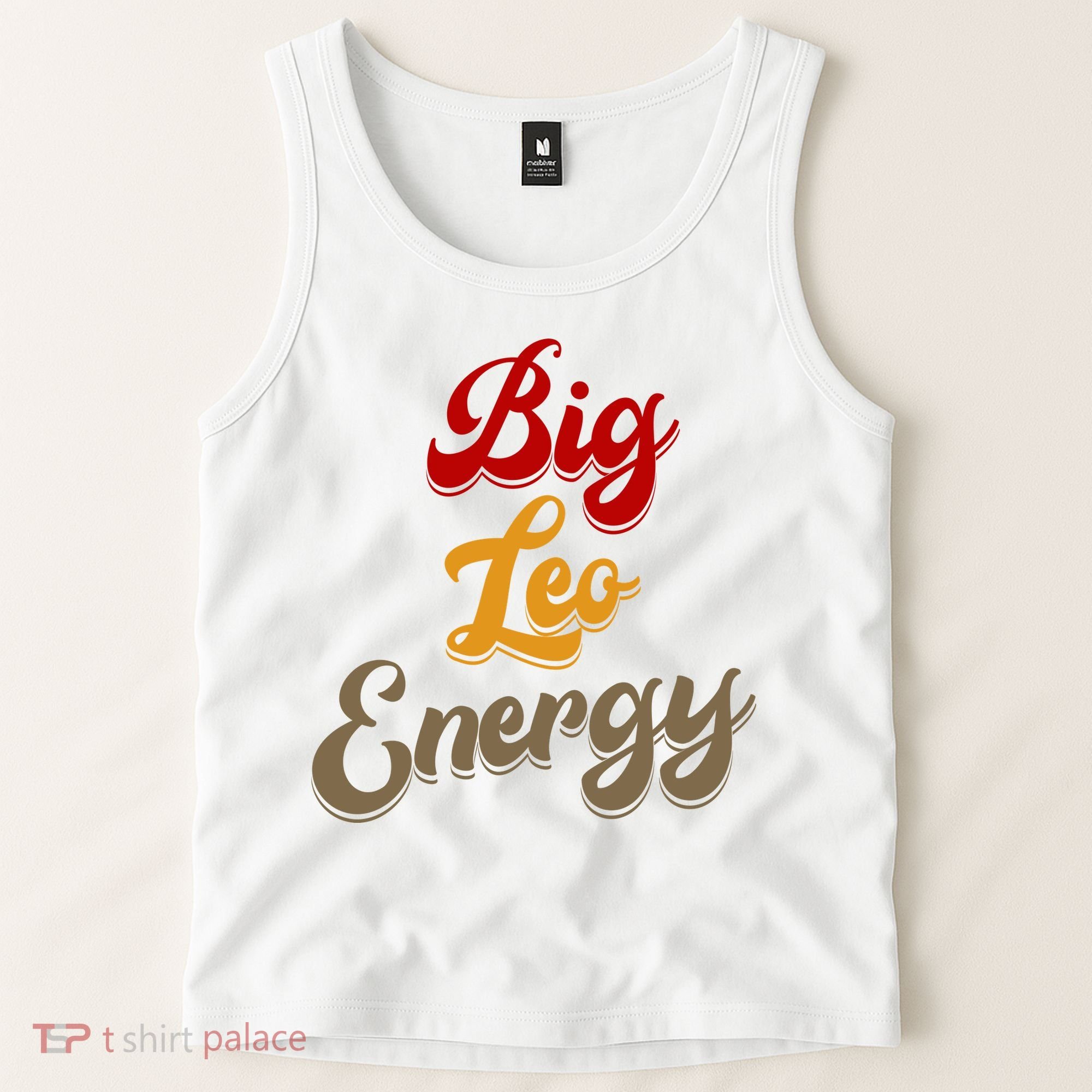 Big Leo Energy Women Horoscope Astrology Tank Top