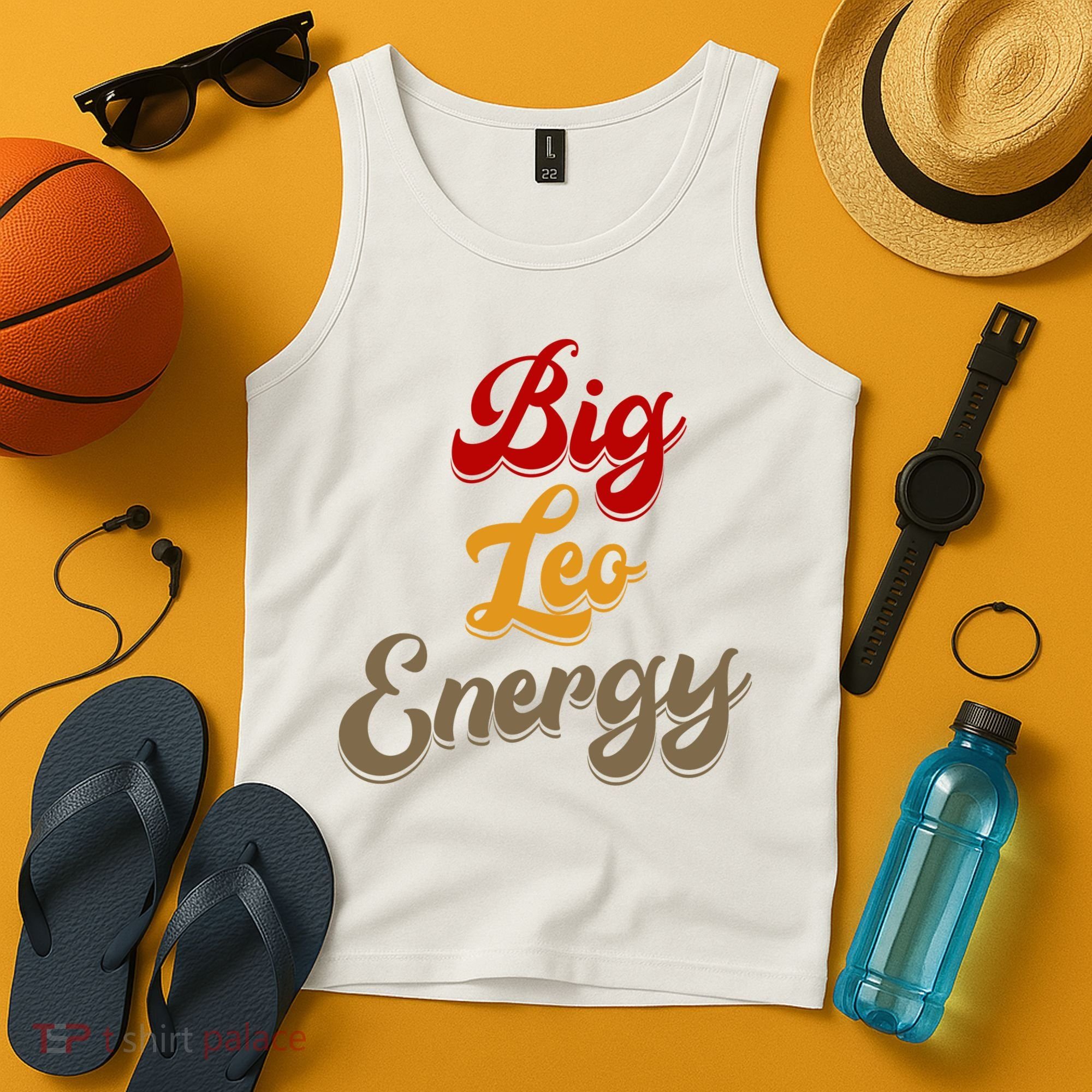 Big Leo Energy Women Horoscope Astrology Tank Top