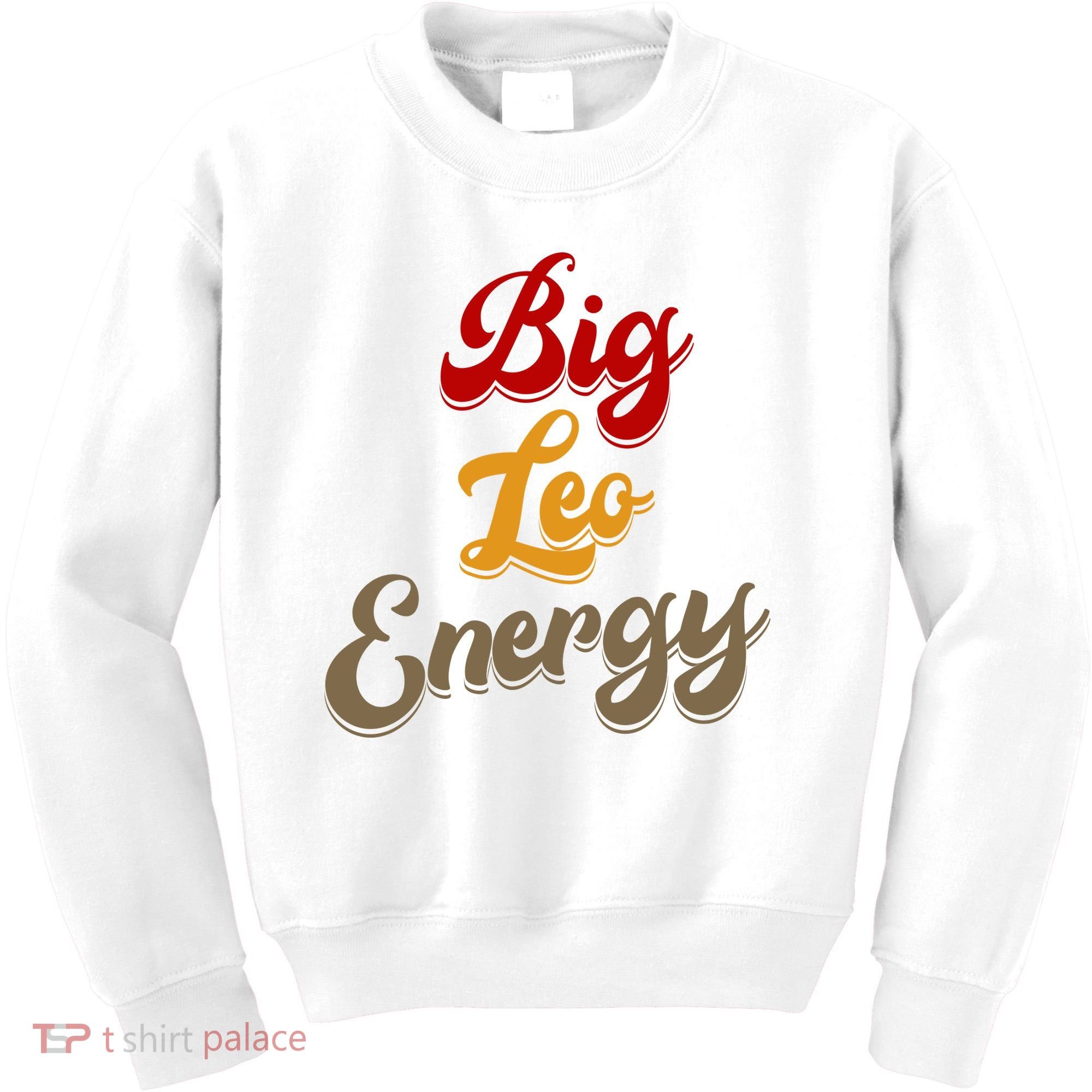 Big Leo Energy Women Horoscope Astrology Kids Sweatshirt