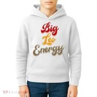Big Leo Energy Women Horoscope Astrology Kids Hoodie thumb 4