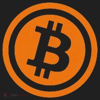Bitcoin Logo Emblem Cryptocurrency Blockchains Women's Sweatshirt thumb 2