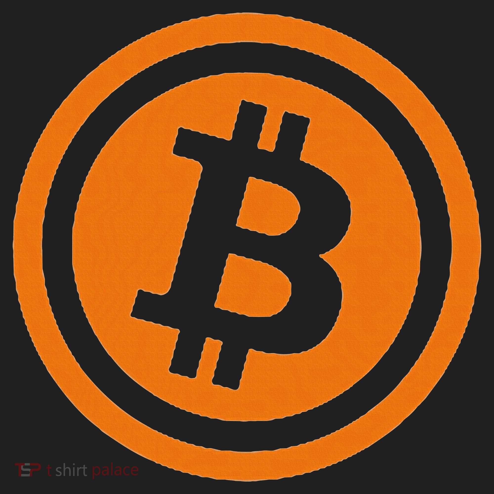 Bitcoin Logo Emblem Cryptocurrency Blockchains Women's Sweatshirt