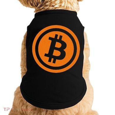 Bitcoin Logo Emblem Cryptocurrency Blockchains Doggie Tank