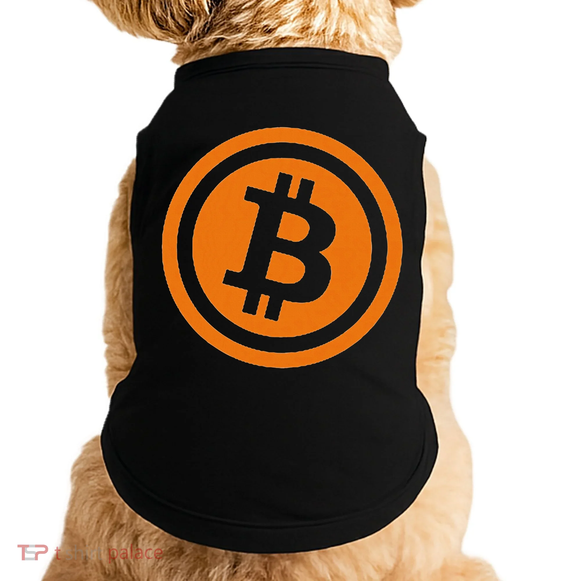 Bitcoin Logo Emblem Cryptocurrency Blockchains Doggie Tank