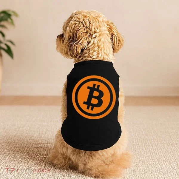 Bitcoin Logo Emblem Cryptocurrency Blockchains Doggie Tank