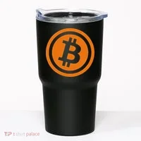 Bitcoin Logo Emblem Cryptocurrency Blockchains Tumbler thumb 0