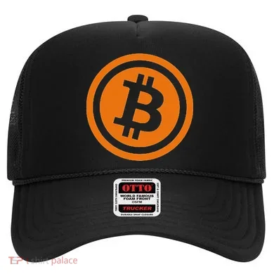 Bitcoin Logo Emblem Cryptocurrency Blockchains Hat