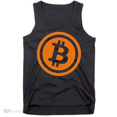 Bitcoin Logo Emblem Cryptocurrency Blockchains Tank Top