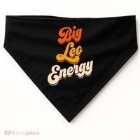 Big Leo Energy Leo For Women Horoscope Astrology USA-Made Doggie Bandana thumb 0