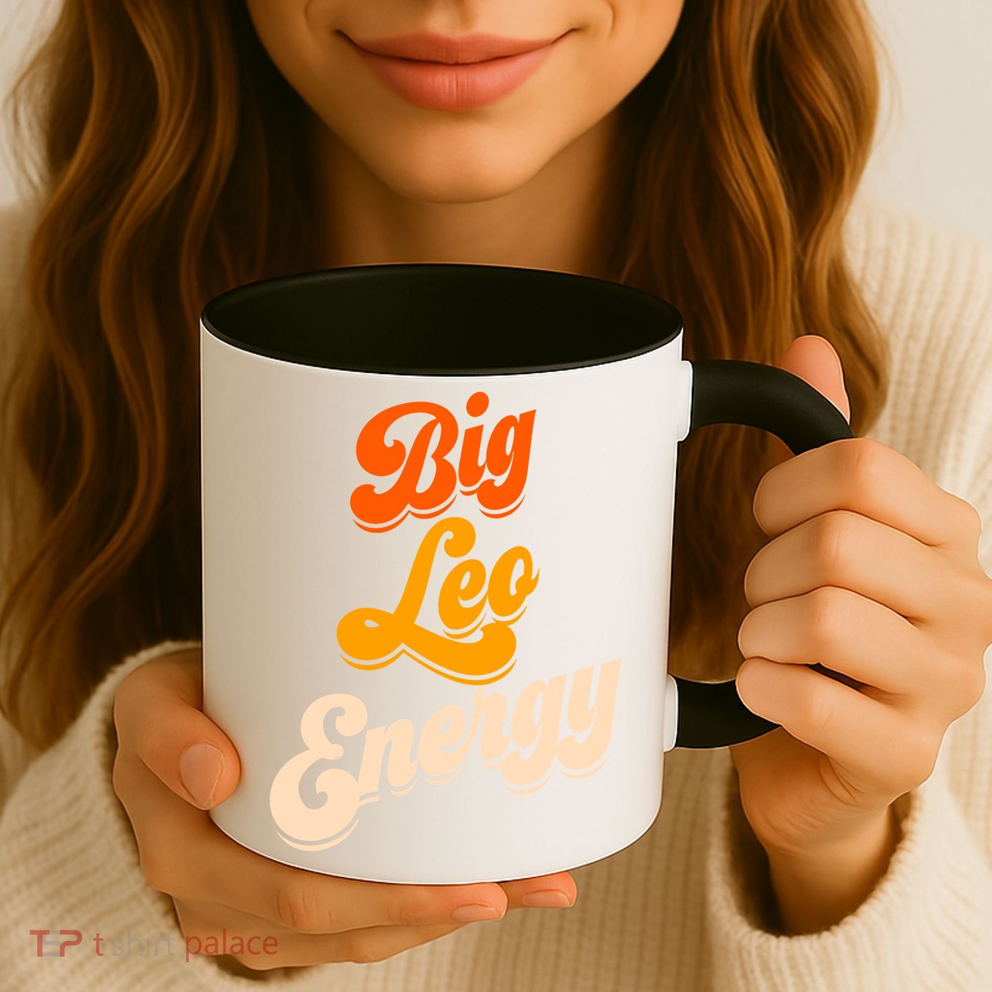 Big Leo Energy Leo For Women Horoscope Astrology Coffee Mug