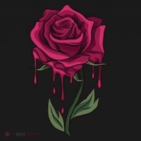 Bleeding Rose Toddler Hoodie thumb 2