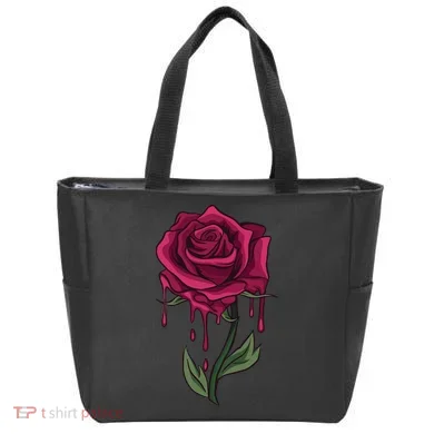 Bleeding Rose Tote Bag