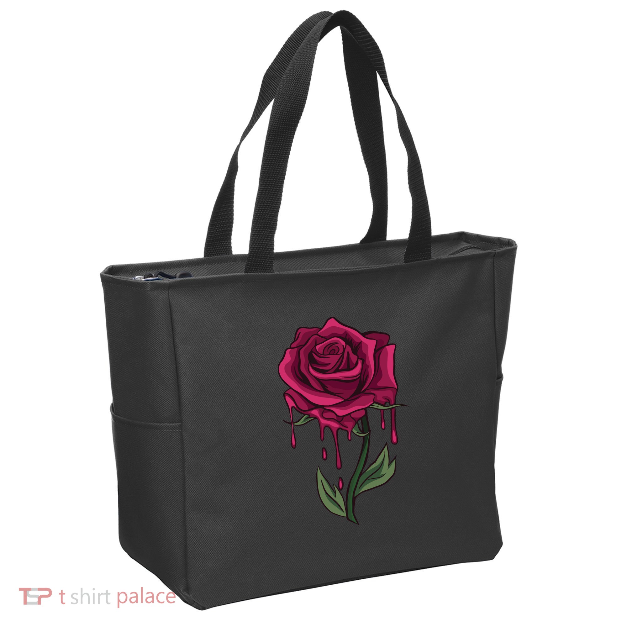 Bleeding Rose Tote Bag