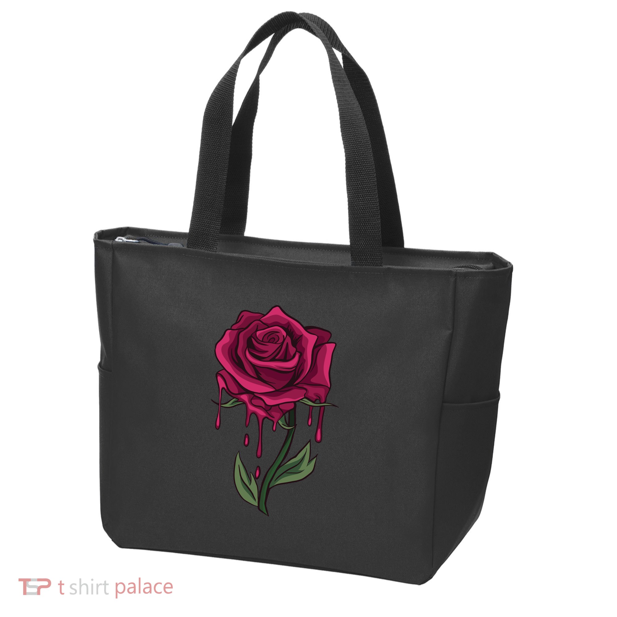 Bleeding Rose Tote Bag