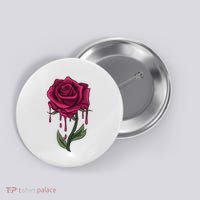 Bleeding Rose Button thumb 0