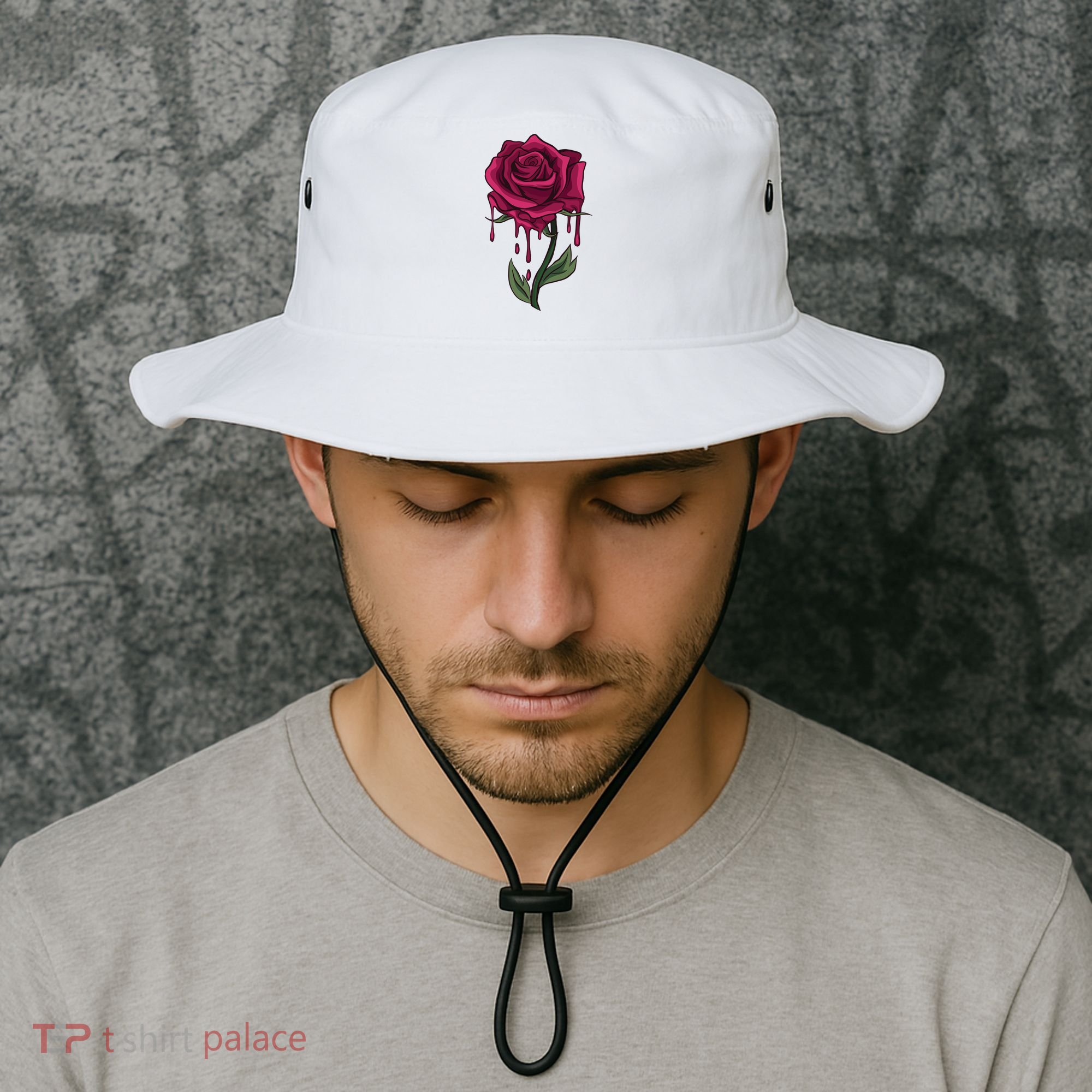 Bleeding Rose Bucket Hat