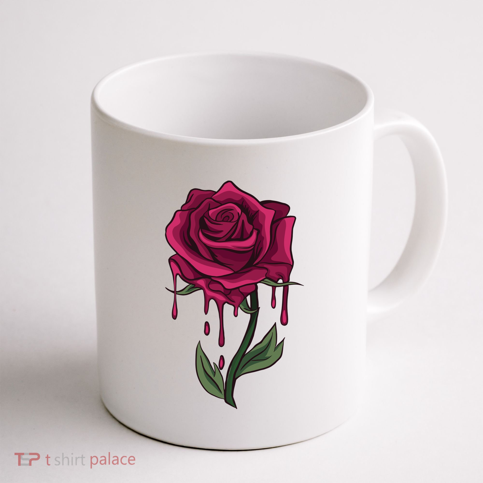 Bleeding Rose Coffee Mug
