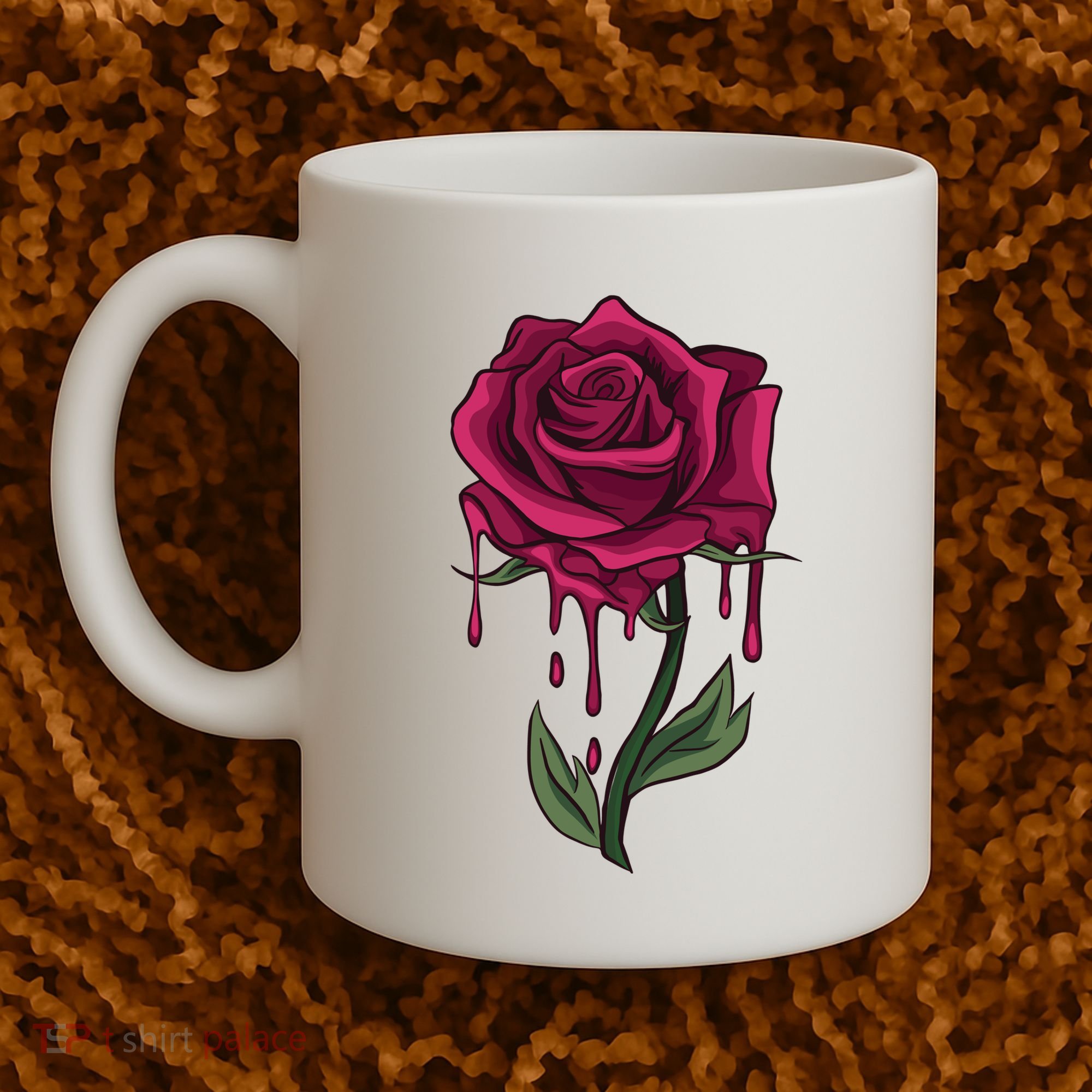 Bleeding Rose Coffee Mug