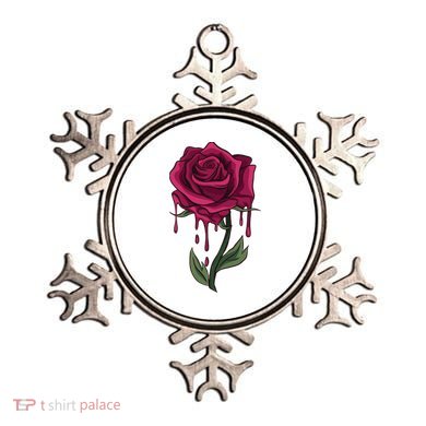 Bleeding Rose Ornament