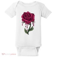 Bleeding Rose Baby Bodysuit thumb 0