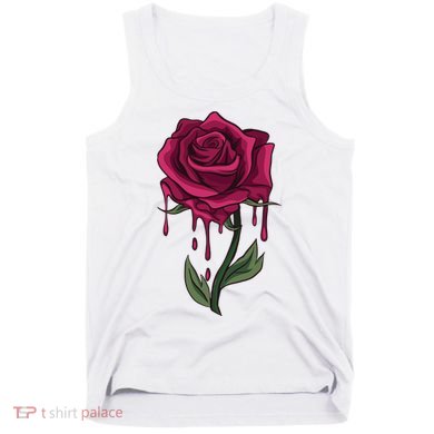 Bleeding Rose Tank Top