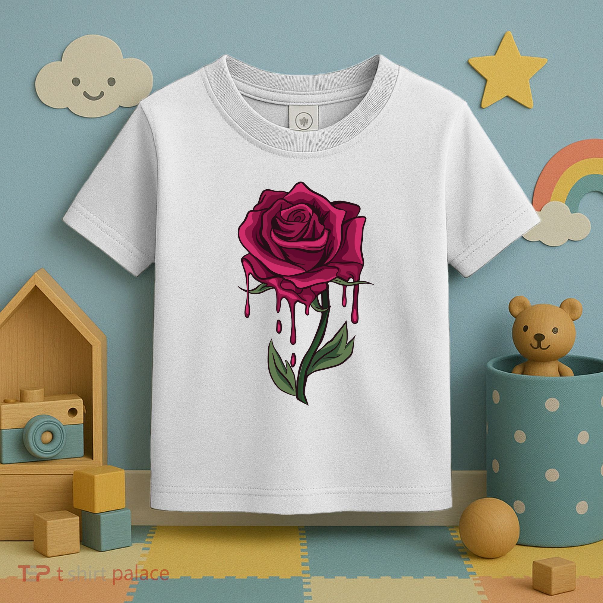 Bleeding Rose Toddler T-Shirt