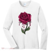 Bleeding Rose Women's Long Sleeve Shirt thumb 0