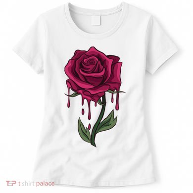 Bleeding Rose Women's T-Shirt